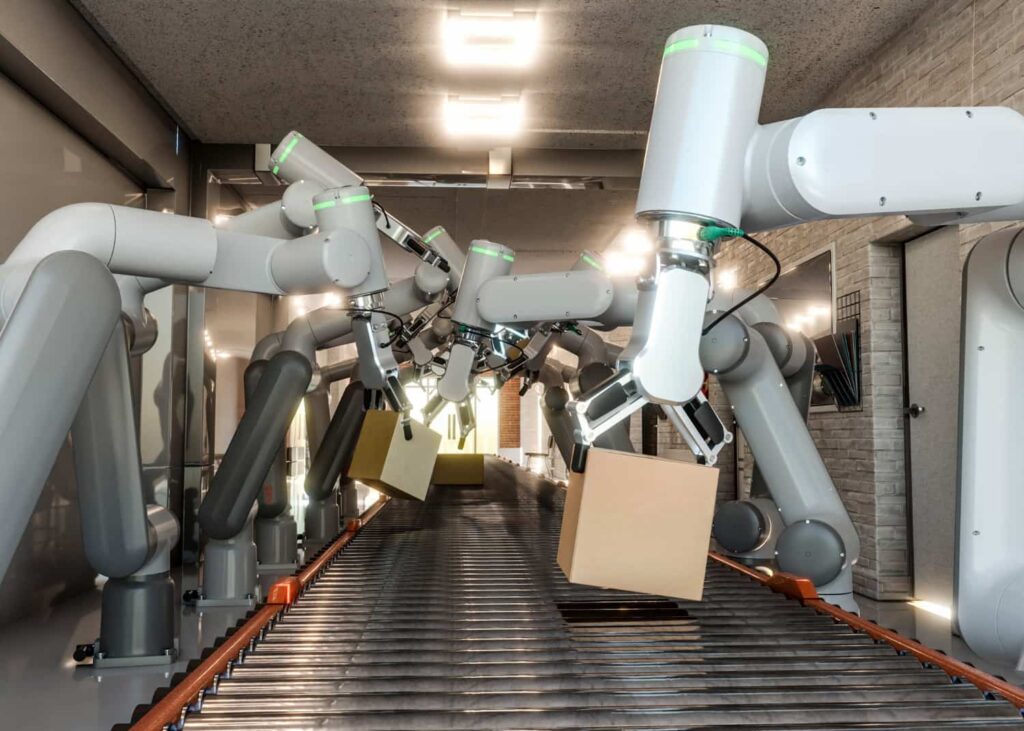 Robots and AI in logistics - Cobots and employment impact | TOD System
